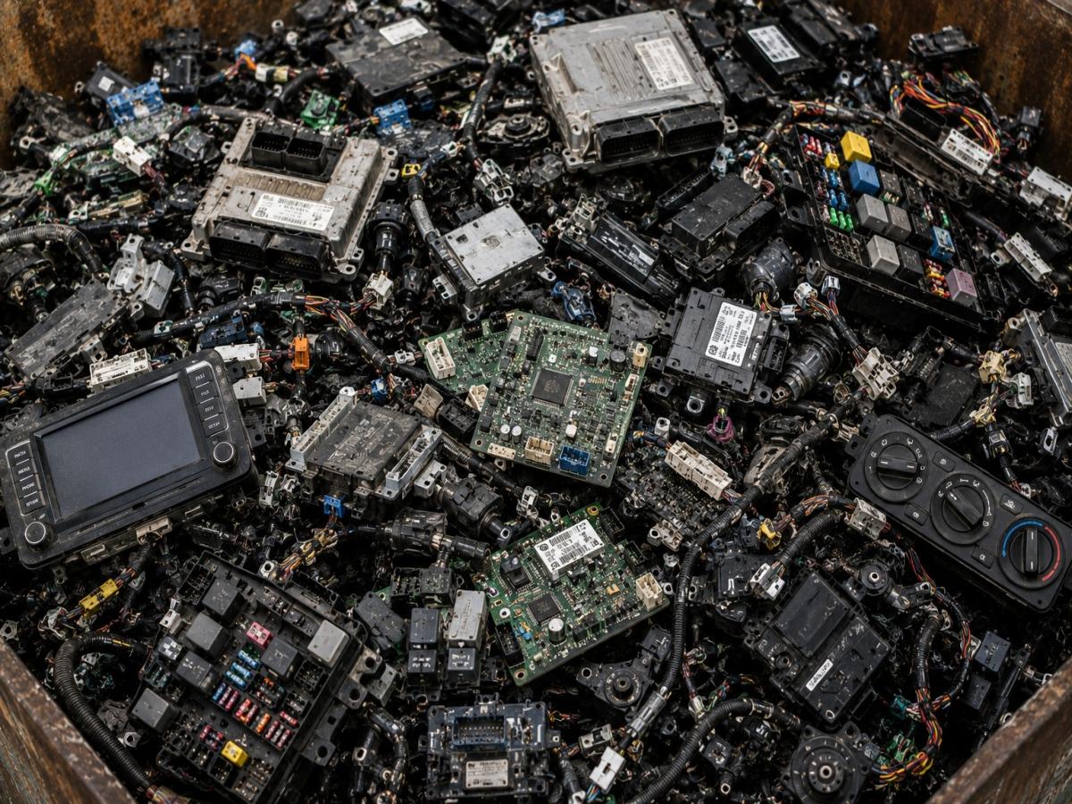 Mixed Automotive Electronics Scrap