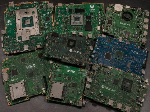 Gaming Console Circuit Boards