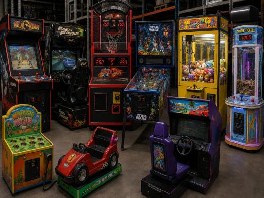 Arcade & Coin-Operated Gaming Equipment